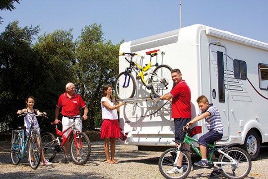 Motorhome Bike Rack