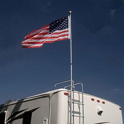 Motorhome Flag Pole