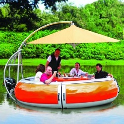 Barbecue boat