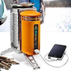 amp stove phone charger